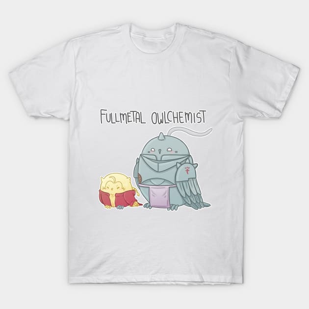 Fullmetal Owlchemist T-Shirt by Limethyst